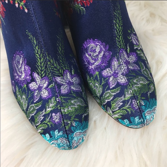 Zara Basic floral booties - Picture 2 of 6